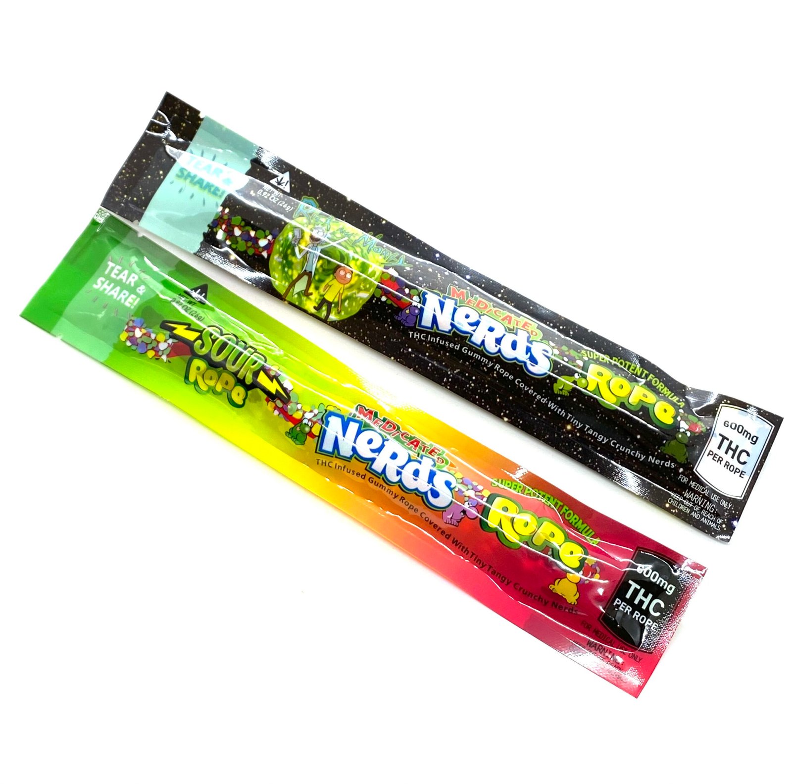 Nerds Rope 600mg THC Candy