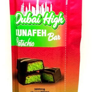 Dubai High - Kunafeh THC infused chocolate Bar