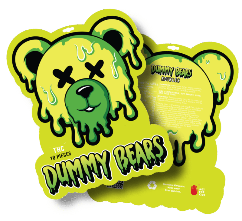 Dummy Bears 2000mg THC Gummies | Euphoria Extractions Dummy Bears 2000mg THC Gummies | Euphoria Extractions